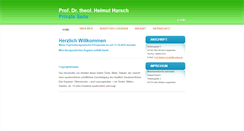 Desktop Screenshot of helmutharsch.de